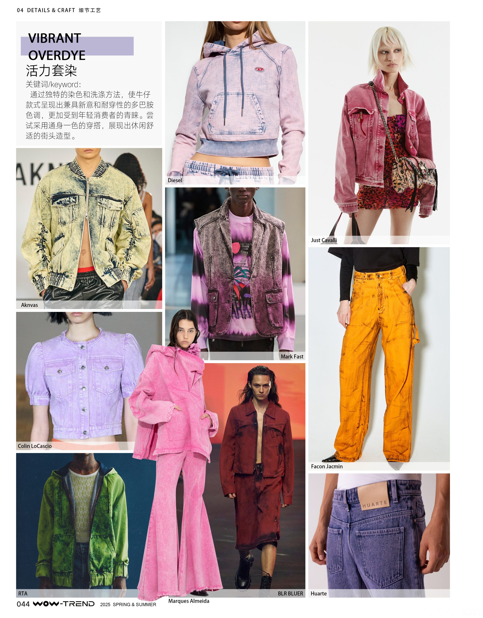 2025春夏牛仔趋势-关键细节与工艺